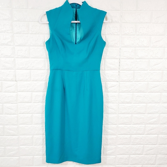 Black Halo Gypsy Rose Sheath Dress.Size 2 - Picture 1 of 6